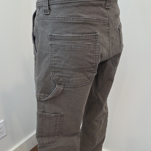 Women's Dickies Khaki Work Pants - Picture 5 of 7